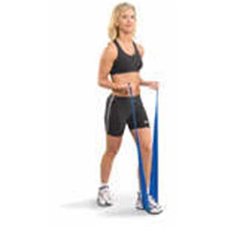 Cando International Low Powder Exercise Band - 6 Yards - Red - Light 1209959